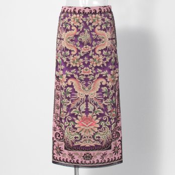 【COMING SOON】Peony butterfly print スカート