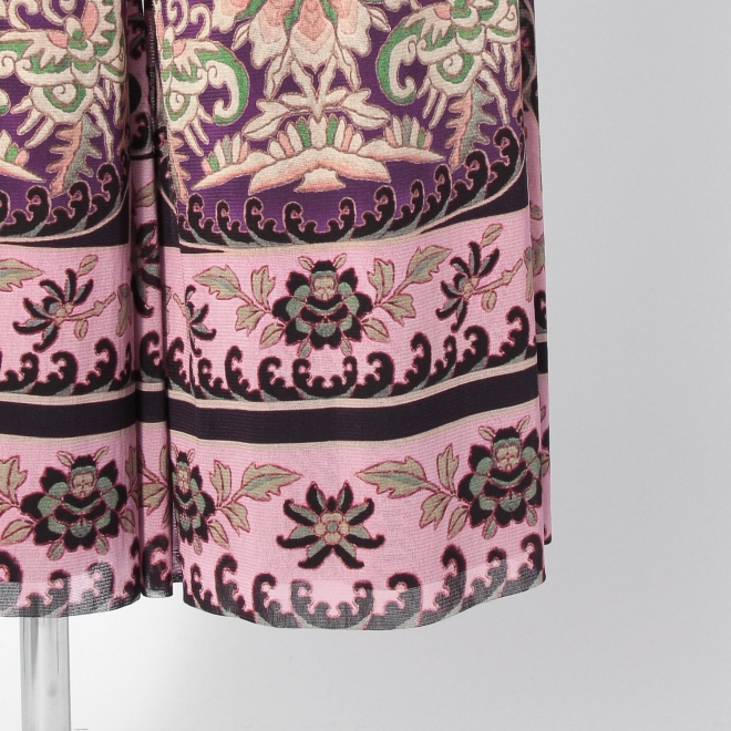 Peony butterfly print パンツ 詳細画像 黒系マルチ 9