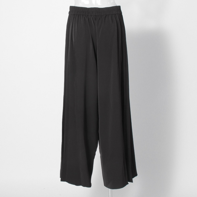 Poly crepe パンツ 詳細画像 ブラック 7