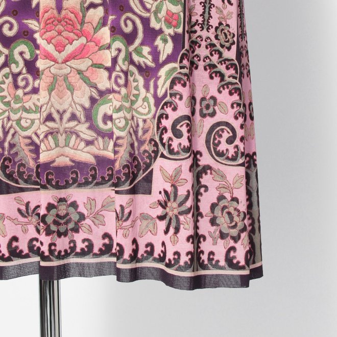 【COMING SOON】Peony butterfly print ドレス 詳細画像 黒系マルチ 6