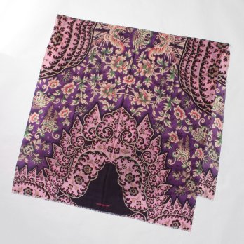 【COMING SOON】Peony butterfly printed  ストール