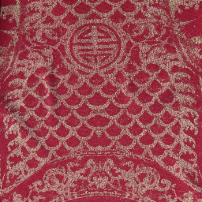 【COMING SOON】Opera shadow print on stretch net ブラウス 詳細画像 赤系マルチ 10