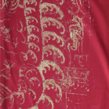 【COMING SOON】Opera shadow print on stretch net パンツ 詳細画像