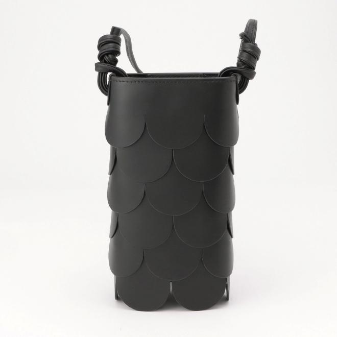 【COMING SOON】Leather dragon scale phone Bag 詳細画像 ブラック 4