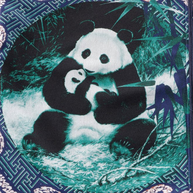 【COMING SOON】Panda nettting ブルゾン 詳細画像 ブルー系マルチ 6