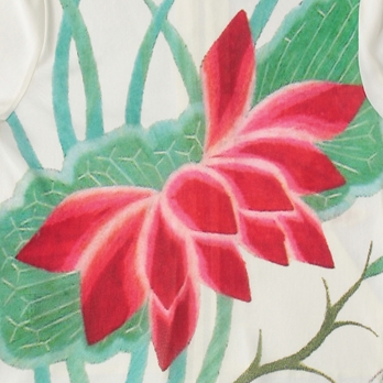 Lotus print ブルゾン 詳細画像