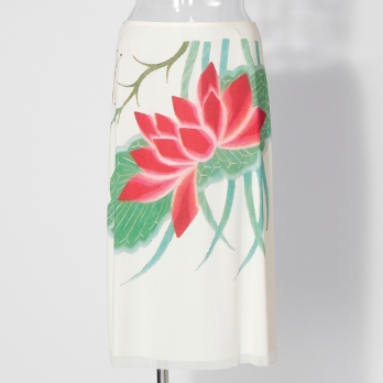 Lotus print スカート 詳細画像
