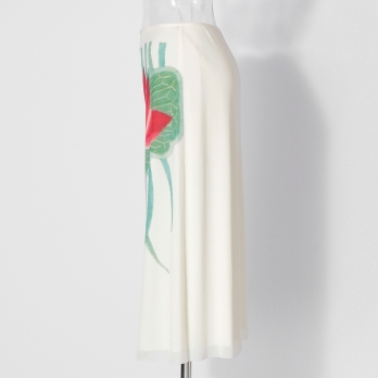 Lotus print スカート 詳細画像
