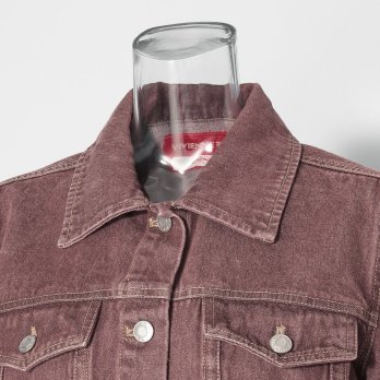 Brown denim ジャケット 詳細画像