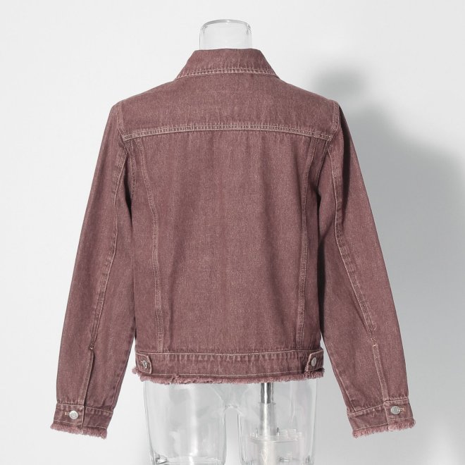 Brown denim ジャケット 詳細画像 ブラウン 3
