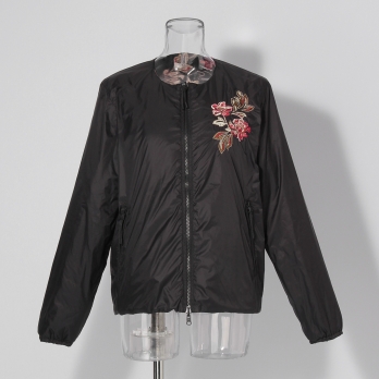 【TAION】【予約商品】Flower print×Embroidery  ブルゾン 詳細画像