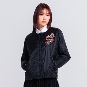 【TAION】【予約商品】Flower print×Embroidery  ブルゾン 詳細画像