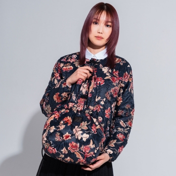 【TAION】【予約商品】Flower print×Solid バッグ 詳細画像