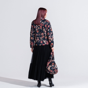 【TAION】【予約商品】Flower print×Solid バッグ 詳細画像