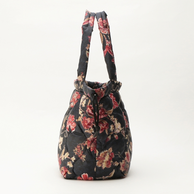 【TAION】【予約商品】Flower print×Solid バッグ 詳細画像 黒系マルチ 2
