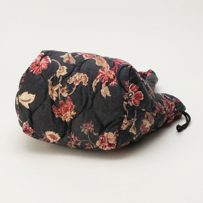 【TAION】【予約商品】Flower print×Solid バッグ 詳細画像 黒系マルチ 5
