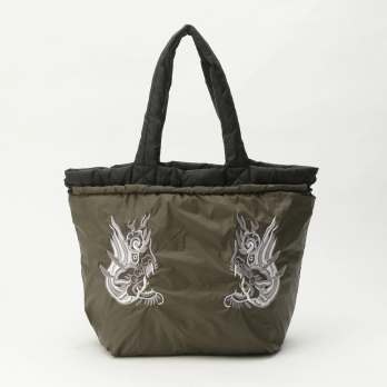 【TAION】【予約商品】Solid×Dragon Embroidery バッグ