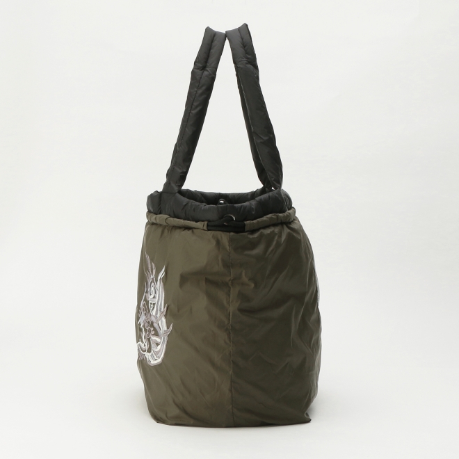 【TAION】【予約商品】Solid×Dragon Embroidery バッグ 詳細画像 ブラック 2