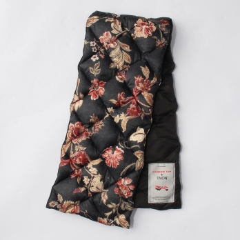 【TAION】【予約商品】Flower print×Solid ストール 詳細画像