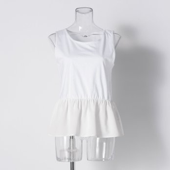 PEPLUM TANK TOP