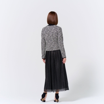 GLITTER STRIPE SKIRT 詳細画像