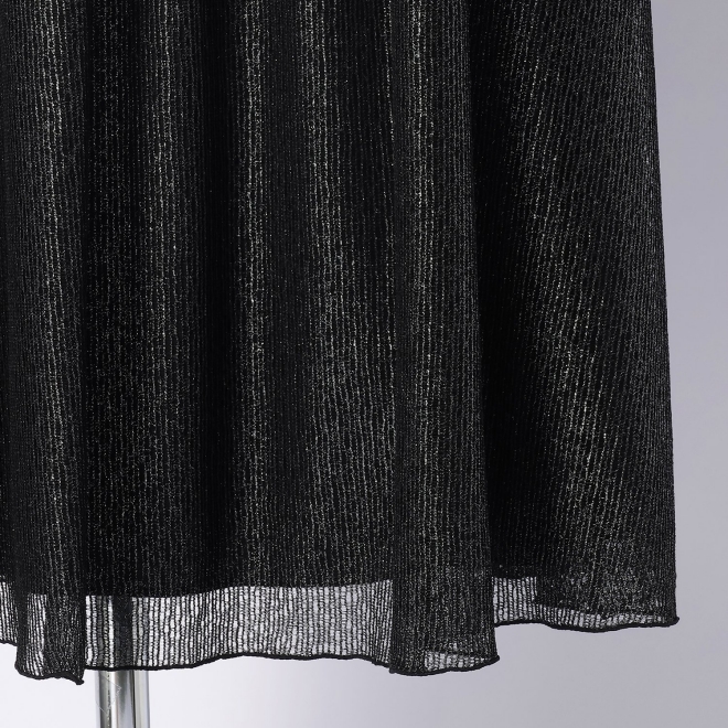 GLITTER STRIPE SKIRT 詳細画像 ブラック 9