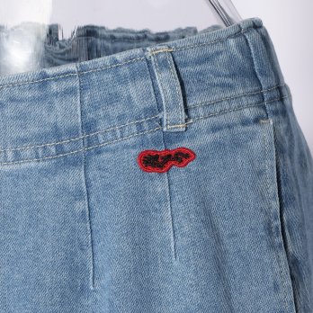 WLC ストレッチタックストレートパンツ 詳細画像