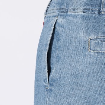 WLC ストレッチタックストレートパンツ 詳細画像
