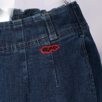 WLC ストレッチタックストレートパンツ 詳細画像