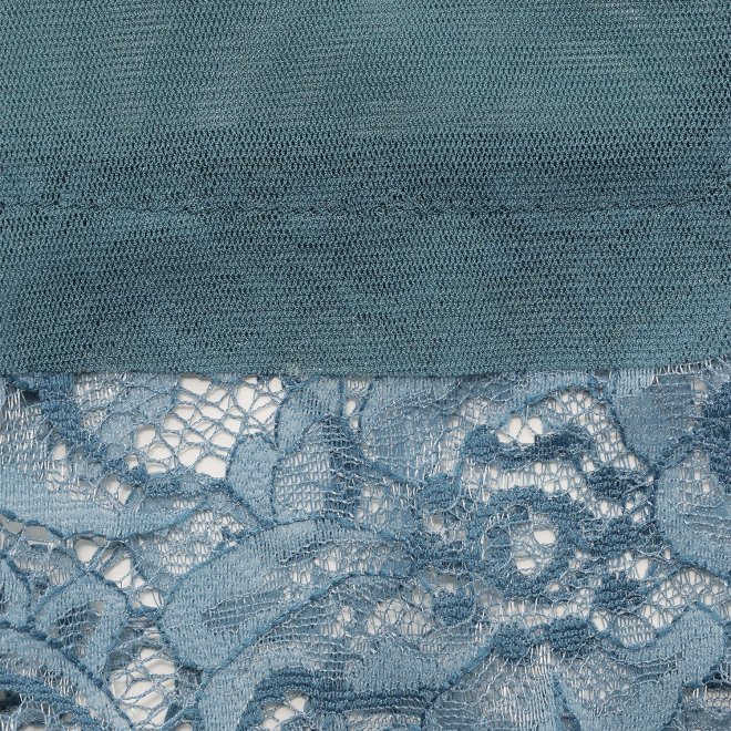 SOLID NET WITH LACE　ドレス 詳細画像 ライトブルー 8