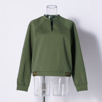EMBOSS DRAGON DOUBLE KNIT SKIPPER 詳細画像