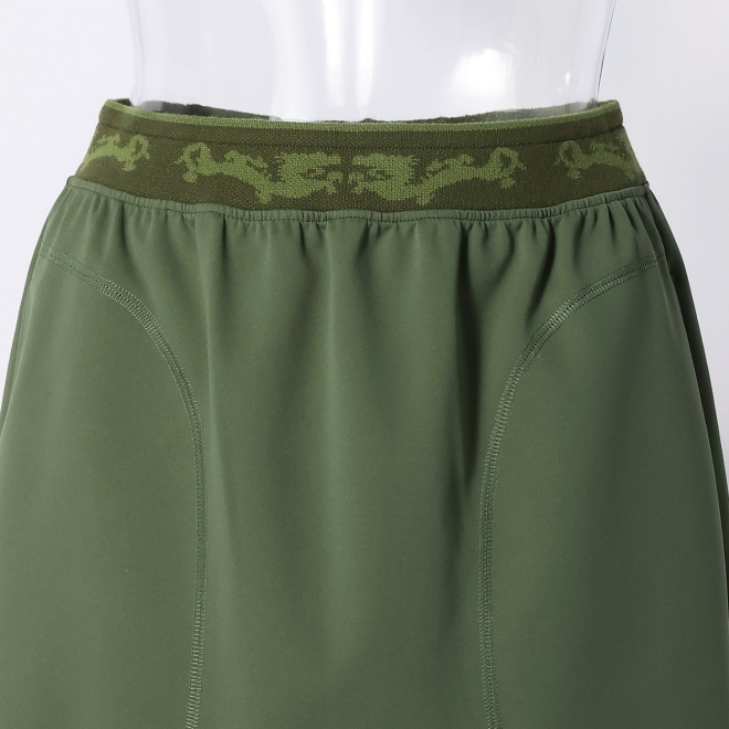 EMBOSS DRAGON DOUBLE KNIT PENCIL SKIRT 詳細画像 カーキ 8