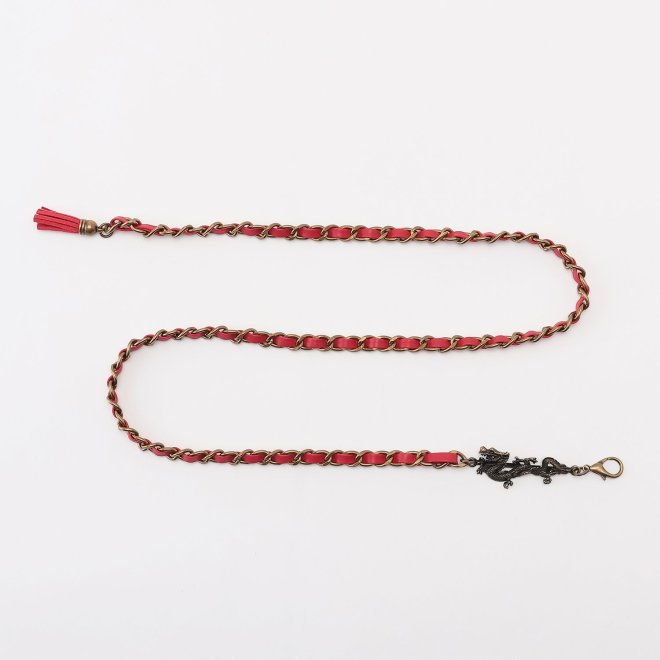 DRAGON CHAIN BELT 詳細画像 レッド 1
