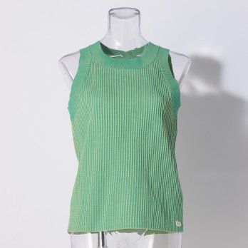 WLC 超軽量編柄ノースリーブタンクトップ｜VIVIENNE TAM
