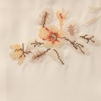 Flower embroidery set up ブラウス 詳細画像