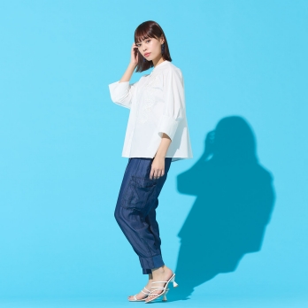 WLC バイオシルク ジョガーカーゴパンツ 詳細画像