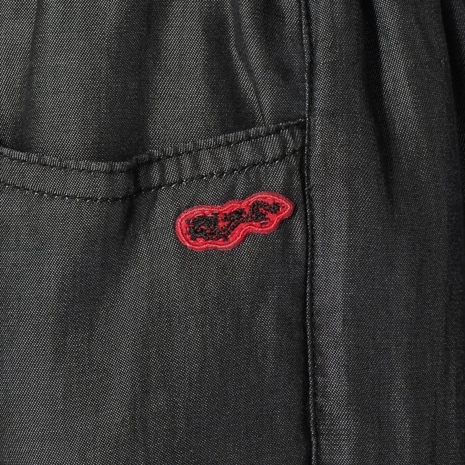 WLC バイオシルク ストレートパンツ 詳細画像 ブラック 2