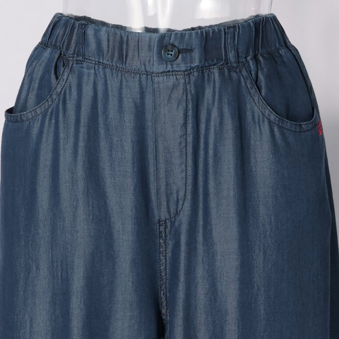 WLC バイオシルク ストレートパンツ 詳細画像 ネイビー 4