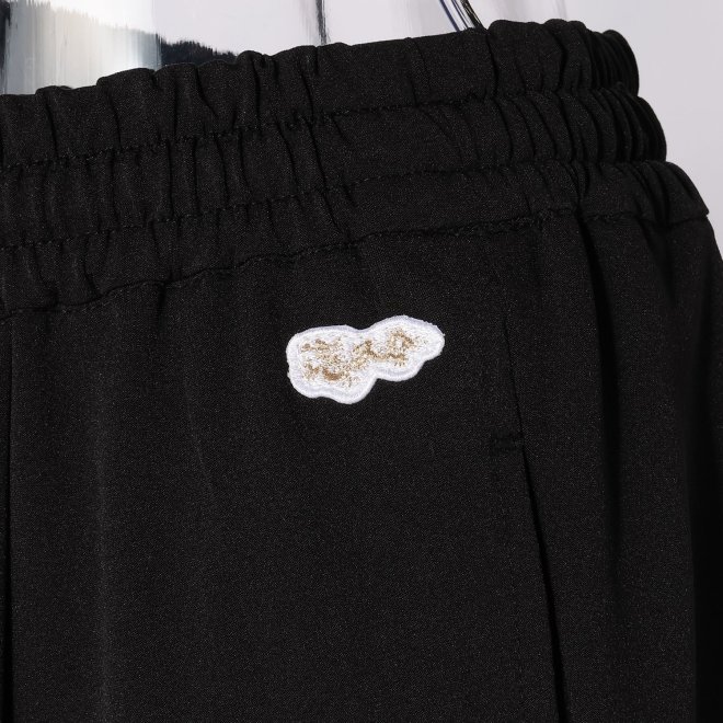 WLC サークルストレッチ テーパードパンツ 詳細画像 ブラック 2