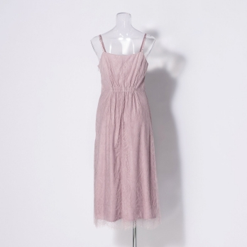 【DRESS COLLECTION】チュールフリルブラウス×レースドレス 詳細画像