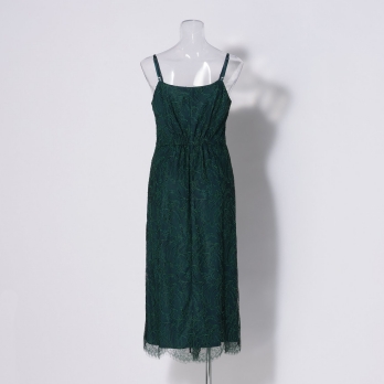 【DRESS COLLECTION】チュールフリルブラウス×レースドレス 詳細画像