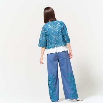 Gold fish lace ジャケット 詳細画像