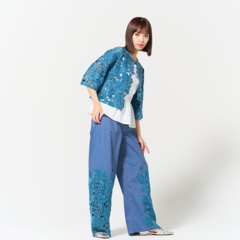Gold fish lace ジャケット 詳細画像