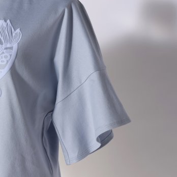 Gold fish foam print T-shirt プルオーバー 詳細画像