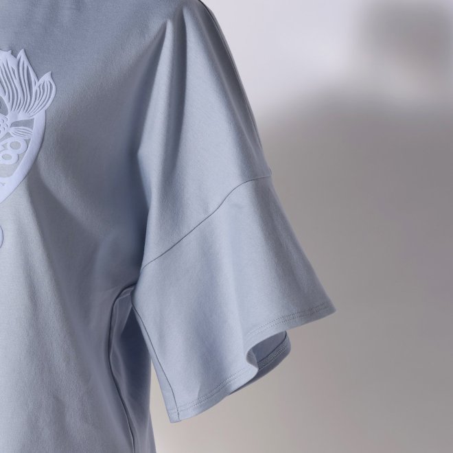 Gold fish foam print T-shirt プルオーバー 詳細画像 ライトブルー 5