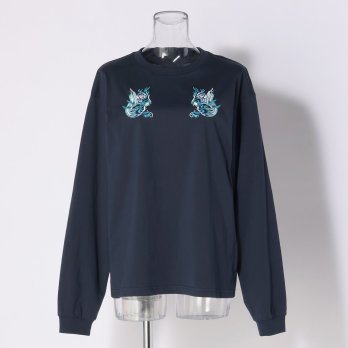 WLC Long sleeve T-shirt W/dragon embroidery