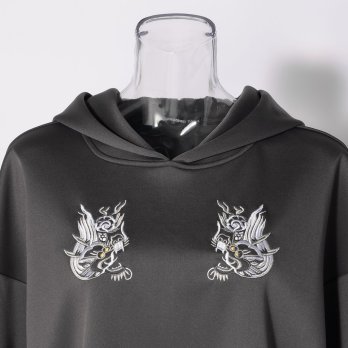 WLC Hoodie with dragon embroidery 詳細画像