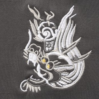WLC Hoodie with dragon embroidery 詳細画像