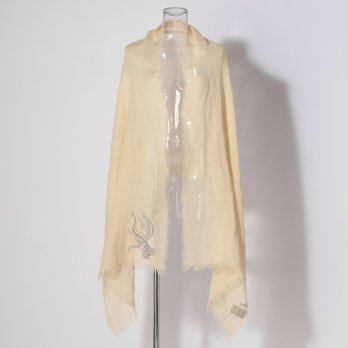Gold fish embroidery Stole 詳細画像