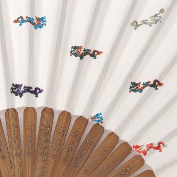 Mini dragon Folding fan 詳細画像